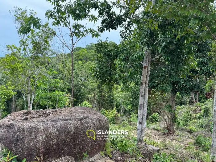 Impresionante terreno con vista al mar en Chalok Baan Kao 