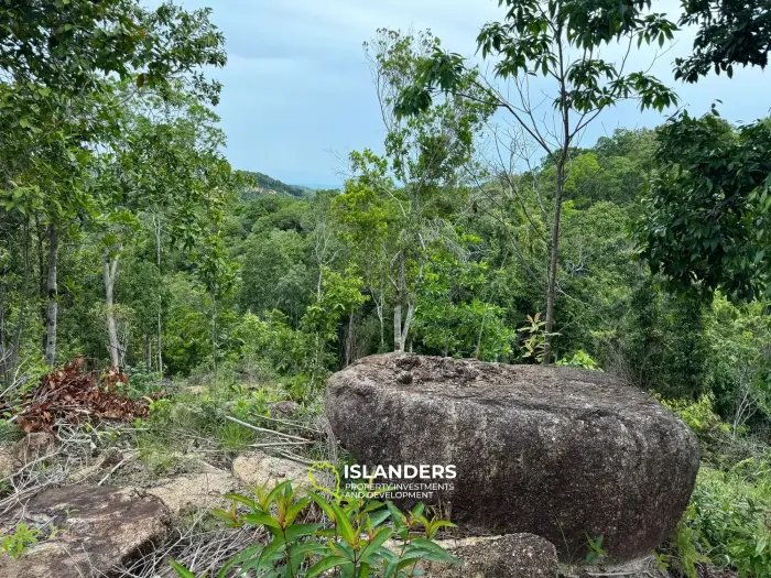 Impresionante terreno con vista al mar en Chalok Baan Kao 