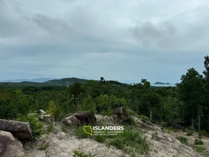 Impresionante terreno con vista al mar en Chalok Baan Kao 