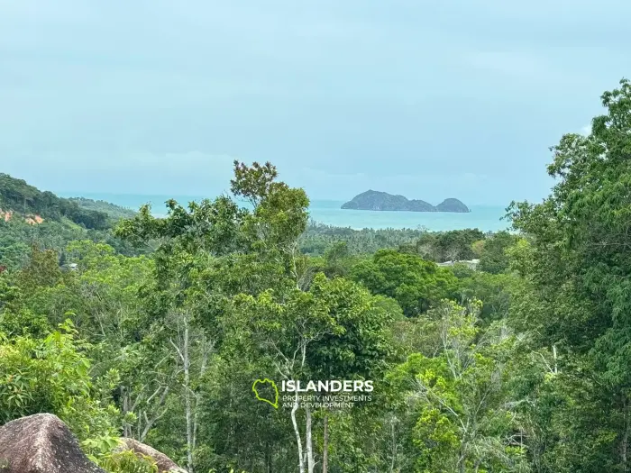 Impresionante terreno con vista al mar en Chalok Baan Kao 