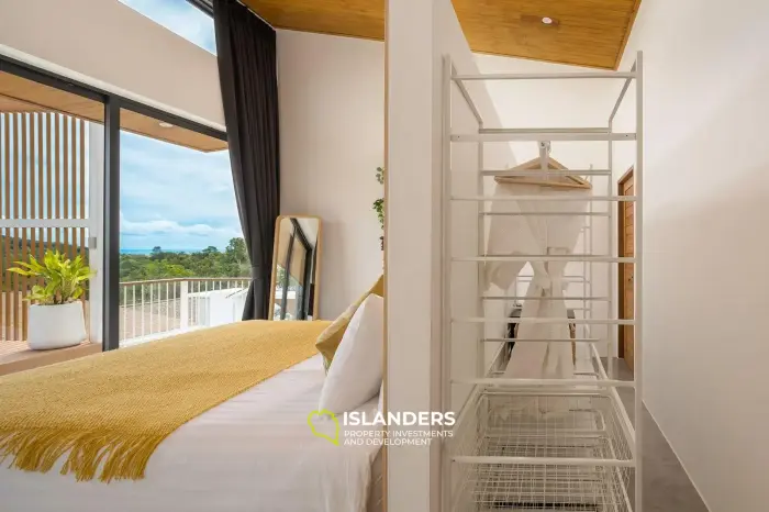 Villa neuve de 2 chambres avec vue sur la mer et piscine privée