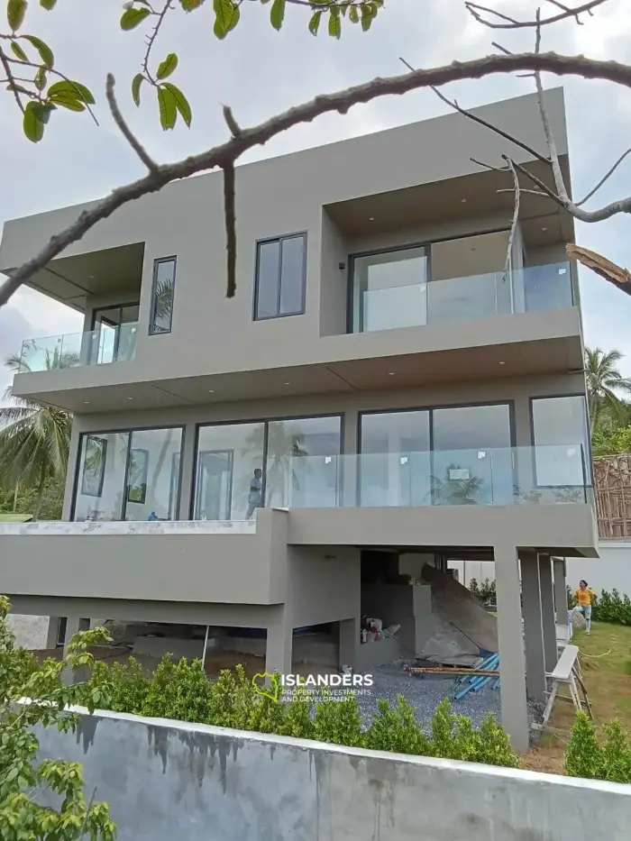 Brand new SEA VIEW villa – 3 BDR