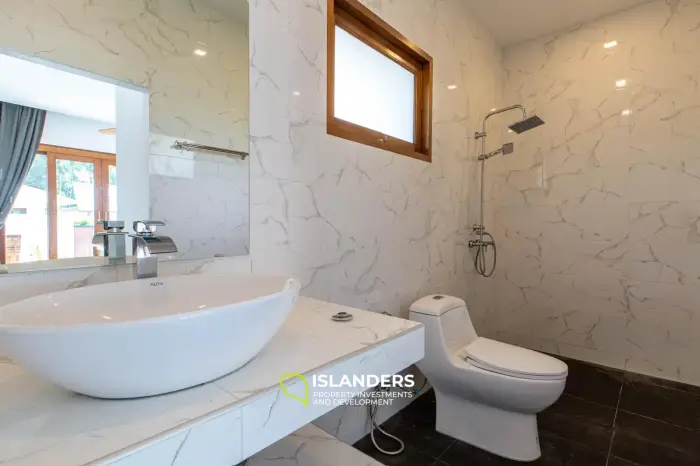 3 encantadoras villas de 2 dormitorios con piscina en el centro de Koh Phangan
