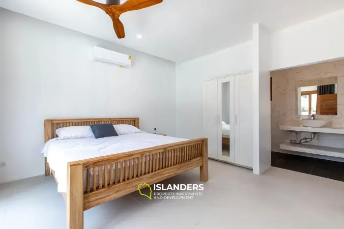 3 encantadoras villas de 2 dormitorios con piscina en el centro de Koh Phangan