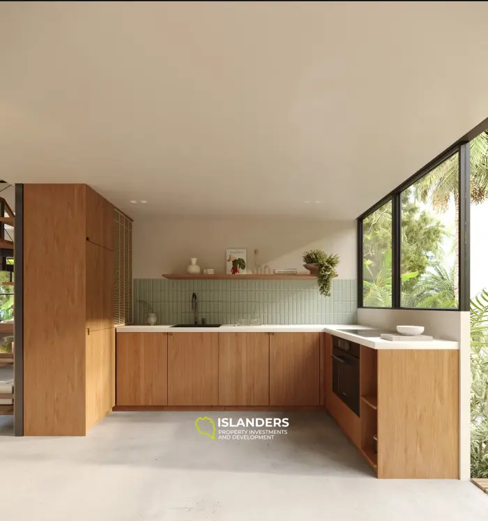 ¡Casas boutique de 1 dormitorio con jardín en Chaloklum!