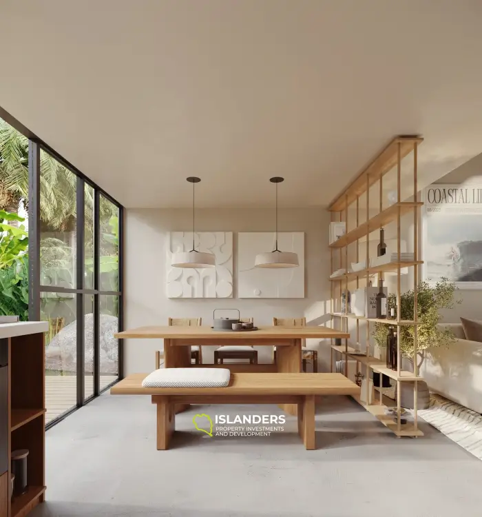 ¡Casas boutique de 1 dormitorio con jardín en Chaloklum!