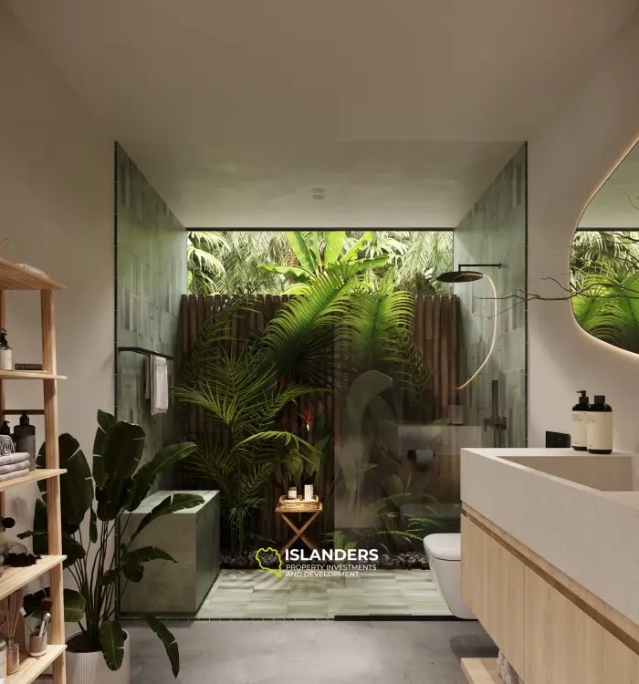 ¡Casas boutique de 1 dormitorio con jardín en Chaloklum!