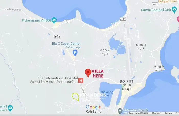 New 4 Bedroom Villa in Chaweng For Sale (possible build 5 or 6 bdr)