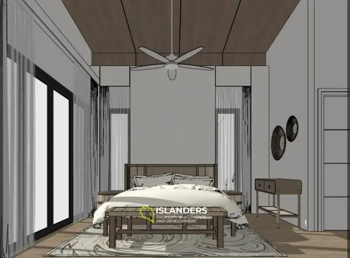 3 bedroom 3 toilet 1 living room  villa 190 square meter on Maenam