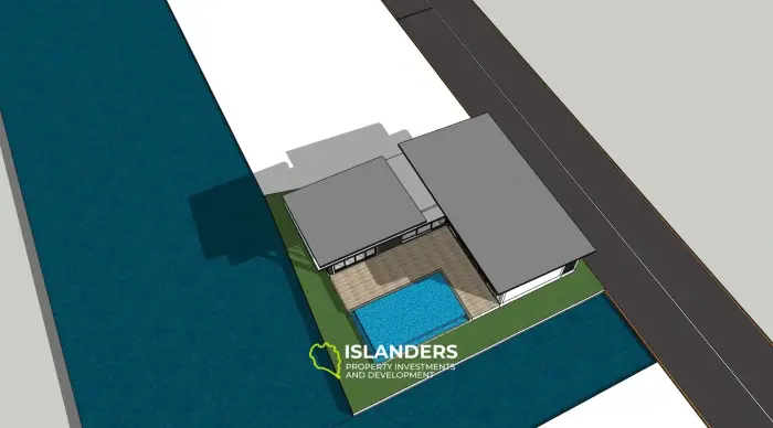3 bedroom 3 toilet 1 living room  villa 190 square meter on Maenam