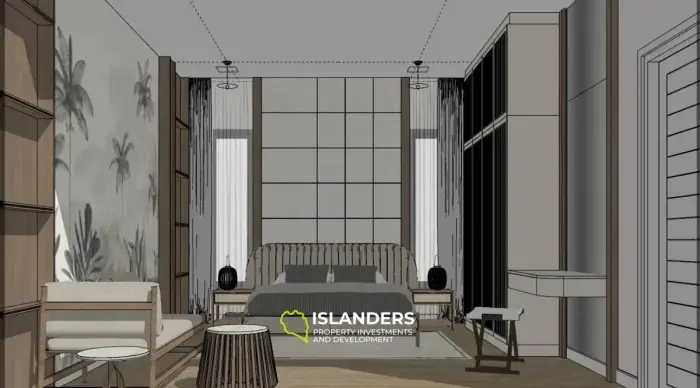 3 bedroom 3 toilet 1 living room  villa 190 square meter on Maenam
