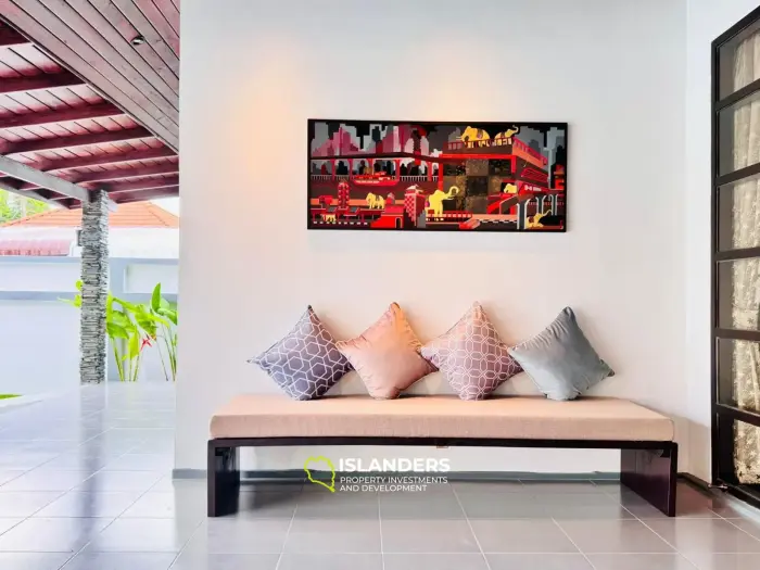 4 bedroom pool villa with the large plot