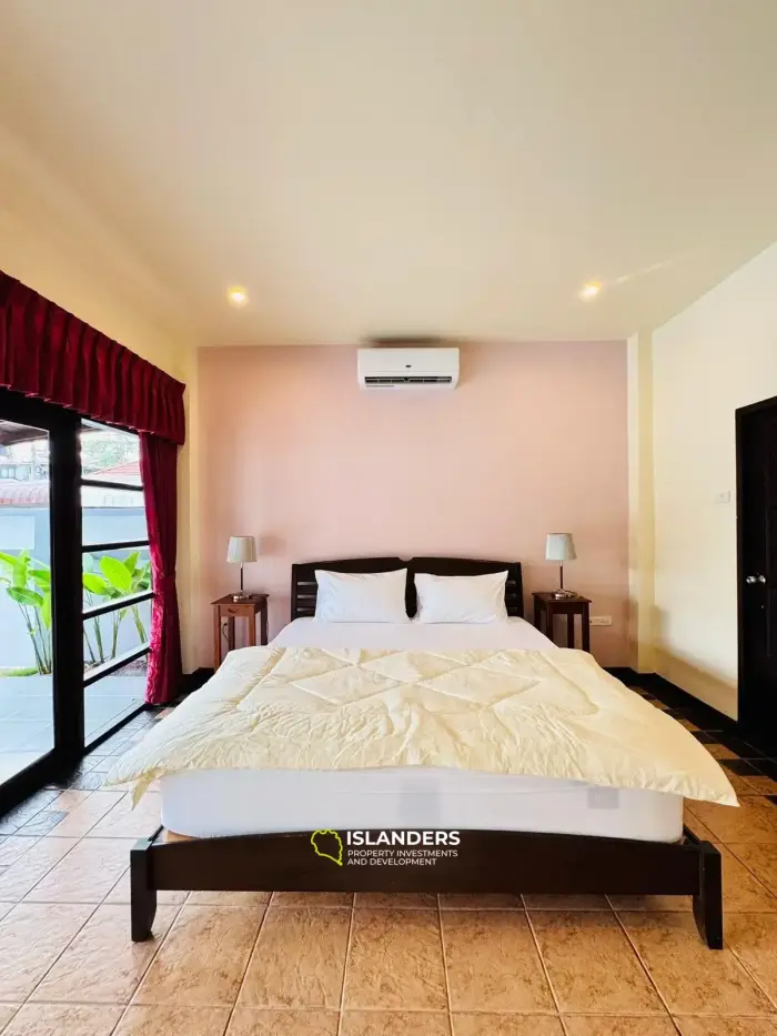 4 bedroom pool villa with the large plot
