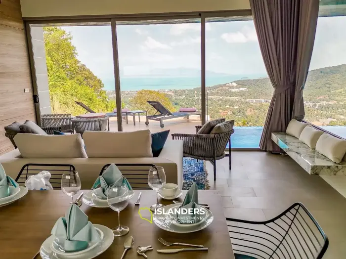 Voir la villa avec piscine de 3 chambres
