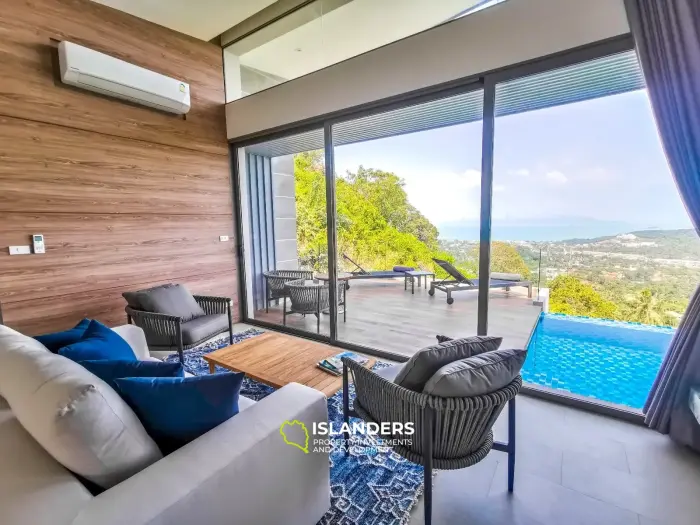 Voir la villa avec piscine de 3 chambres