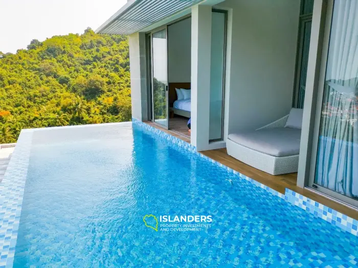 Voir la villa avec piscine de 3 chambres