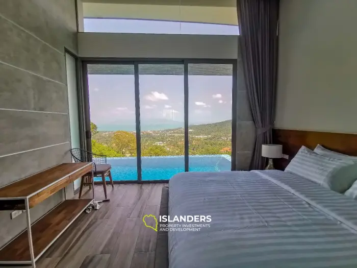 Voir la villa avec piscine de 3 chambres
