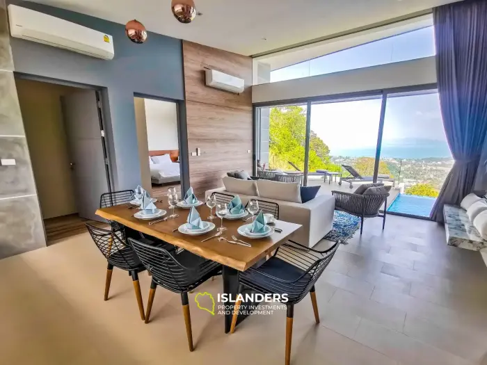 Voir la villa avec piscine de 3 chambres