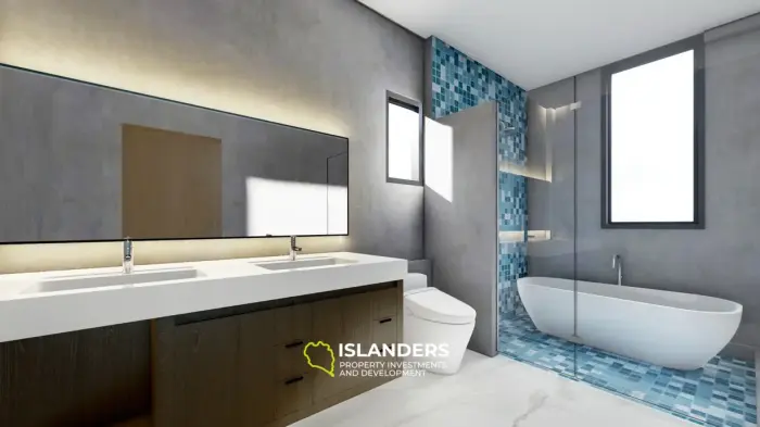 Poolvilla 3 Schlafzimmer mit Meerblick