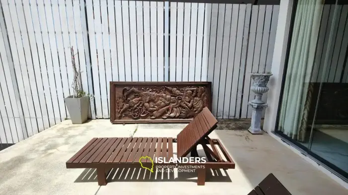 3 bedroom pool villa with garden