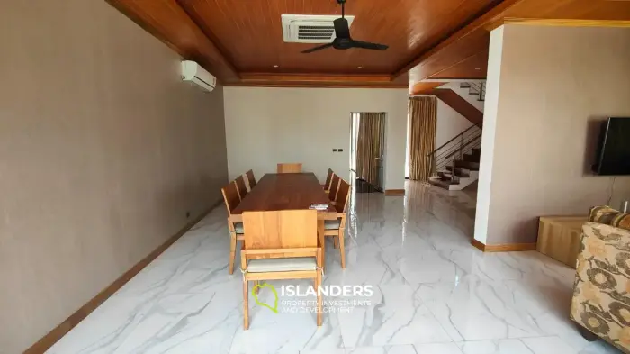 3 bedroom pool villa with garden