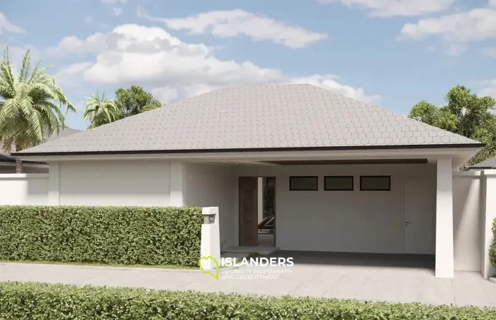 3 bedroom pool villa near the beach 