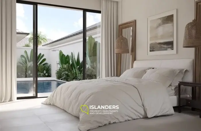 3 bedroom pool villa near the beach 