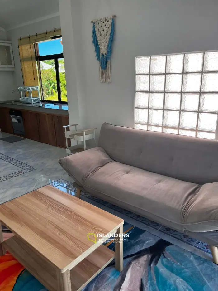 2 bedroom pool villa with a picturesque view