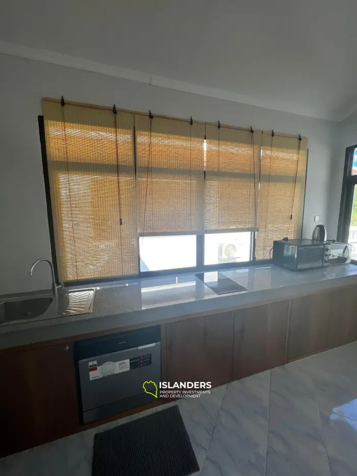 2 bedroom pool villa with a picturesque view