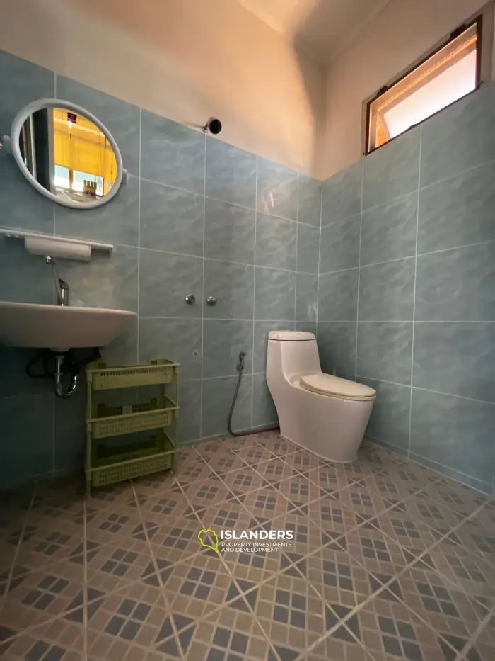 2 bedroom pool villa with a picturesque view