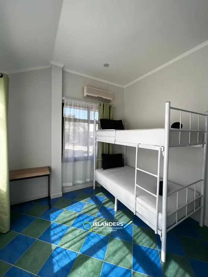 2 bedroom pool villa with a picturesque view