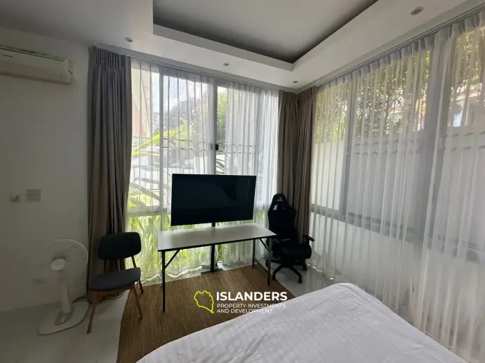 2 bedroom villa with sea view from a panoramic roof