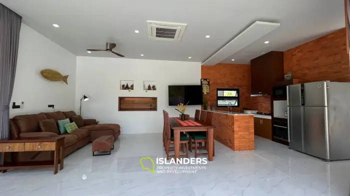 Villa avec piscine près de la plage de Lamai