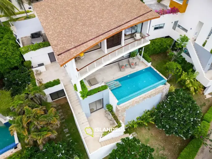 Panoramic pool villa 4 bedrooms in a good area