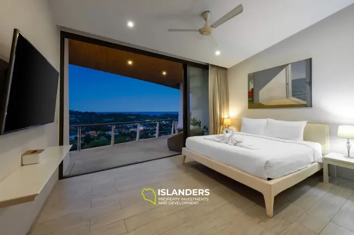 Panoramic pool villa 4 bedrooms in a good area