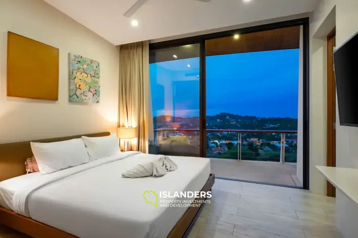 Panoramic pool villa 4 bedrooms in a good area