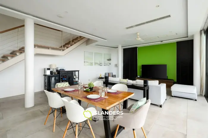 Panoramic pool villa 4 bedrooms in a good area