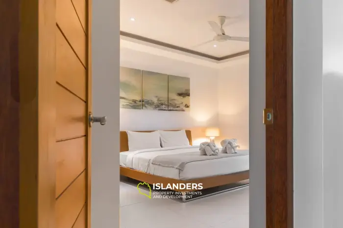 Panoramic pool villa 4 bedrooms in a good area