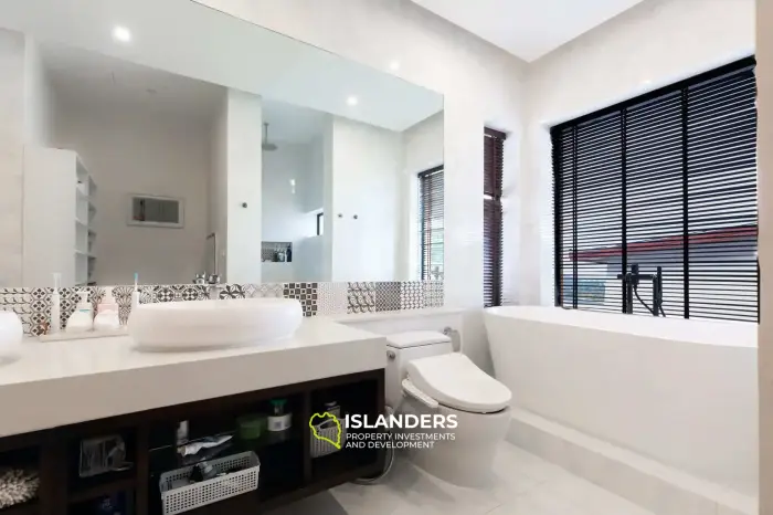 Panoramic pool villa 4 bedrooms in a good area