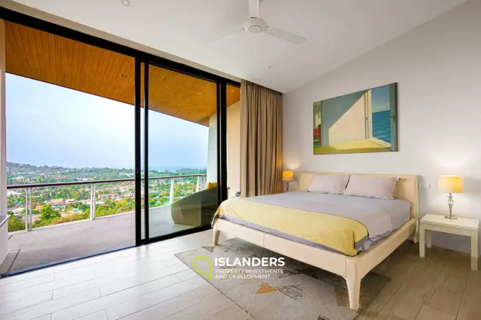 Panoramic pool villa 4 bedrooms in a good area