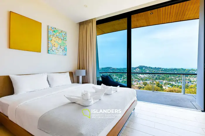 Panoramic pool villa 4 bedrooms in a good area