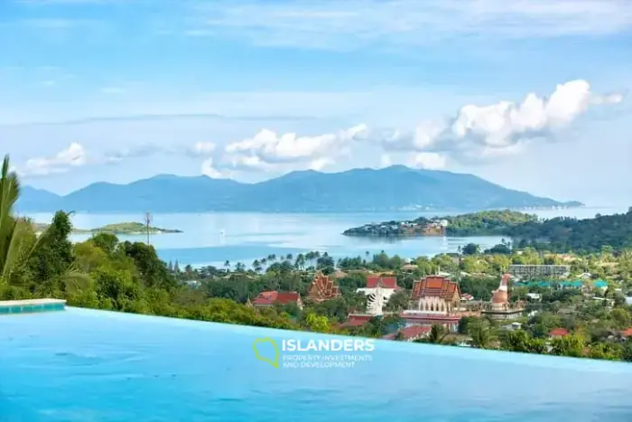 Panoramic pool villa 4 bedrooms in a good area