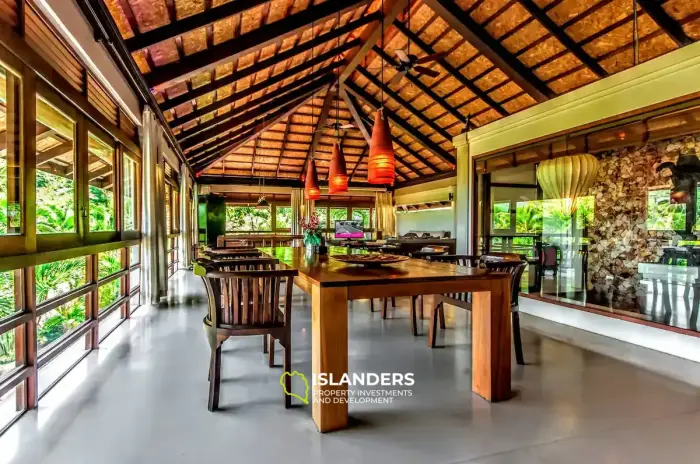 Villa avec piscine et 3 chambres de style balinais