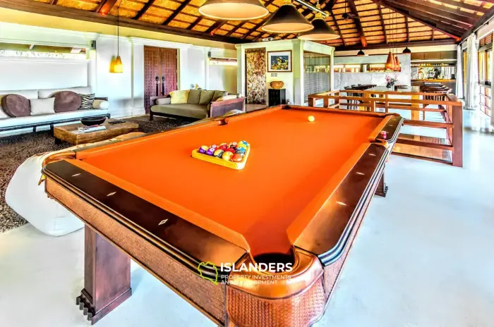 Villa avec piscine et 3 chambres de style balinais