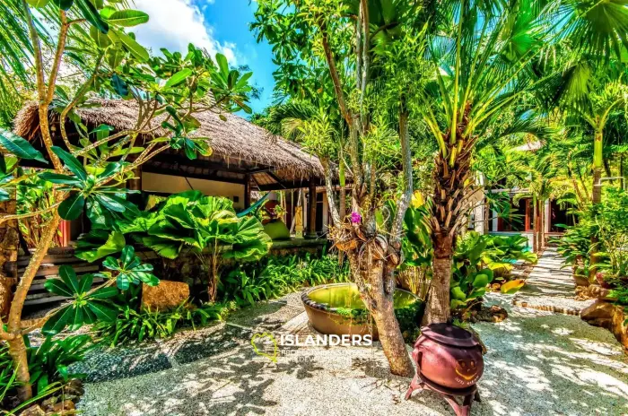 Villa avec piscine et 3 chambres de style balinais