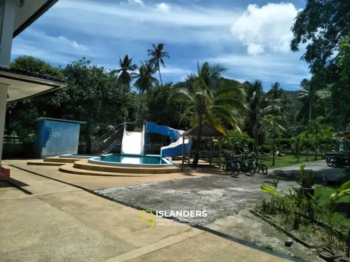 Appartement de 2 chambres dans un complexe avec piscine à Lamai