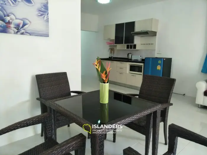 Appartement de 2 chambres dans un complexe avec piscine à Lamai