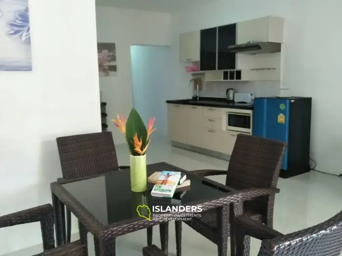 Appartement de 2 chambres dans un complexe avec piscine à Lamai