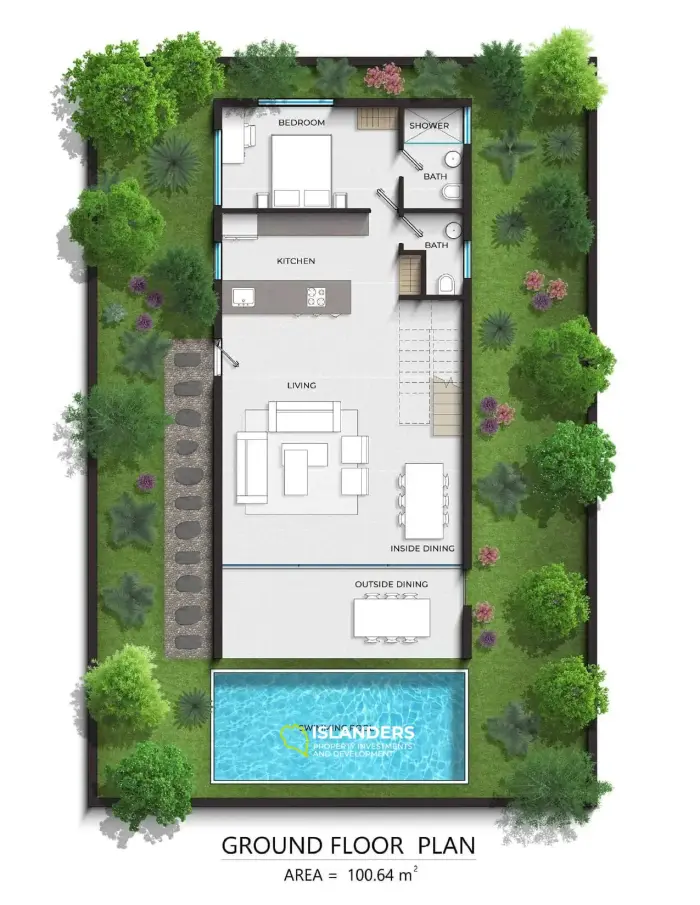 Beach deluxe villa 5 bedrooms