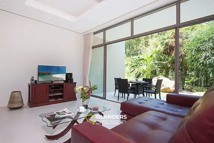 Maisonette-Villa mit Pool und 2 Schlafzimmern